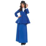 Fun shack costume victorien femme robe nounou 1900 d�guisement cin�ma et carnaval s