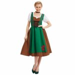 Fun shack dguisement oktoberfest femme costume bavaroise dirndl tenue carnaval bavarois femme