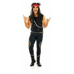 Fun shack dguisement rock homme tenue annes 80 costume rocker carnaval homme xl