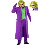 Funidelia dguisement joker avec perruque grande taille - the dark knight - dguisement pour homme pour ...