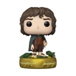 Figurine pop plus - funko - frodo baggins (gw) - 9 cm - multicolore - figurine de collection