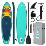 Funwater gonflable stand up paddle board planche  pagaie planche de surf surf sup board 335 * 83 * 15cm ...