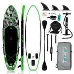Funwater - planche � pagaie gonflable avec accessoire charge maximale 330 livres - supfw10a