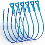 Furet d�boucheur canalisation [6 pi�ces] - 63cm de long - furet plomberie id�al pour nettoyage de tuyaux ...