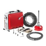 Furet d�boucheur canalisations �lectrique - vevor - 390 w 1400 tr / min avec c�ble � ressort acier 12 ...