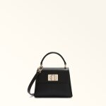 Furla sacs � main mini 1927 cuir noir nero (o6000)
