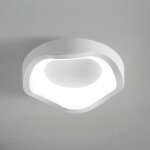 Fusion plafonnier led style moderne - 12w blanc froide ip54 imperm�able luminaire plafonnier pour salle ...