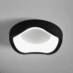 Fusion plafonnier led style moderne - 12w blanc froide ip54 imperm�able luminaire plafonnier pour salle ...