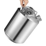 F�t de nettoyage de bi�re en acier inoxydable 10 l � 3 t�tes avec 2 tonneaux a + 1 pic en s? r�servoir ...