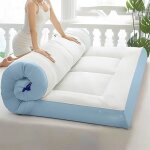 Futon extra pais et moelleux matelas de sol pliable pour camping et invits surphaet antidrapant bluesingle(90 ... Futon extra pais et moelleux matelas de sol pliable pour camping et invits surphaet antidrapant bluesingle(90 ...