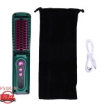 Fydun brosse � lisser les cheveux brusce de coiffure sans fil mini brosse chaude cheveux lisseur curleur ...