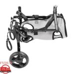 Fydun chariot pour fauteuil roulant pour chien fauteuil roulant pour pattes arri�re pour chien r�glable ...