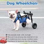 Fydun fauteuil roulant pour chiens pour pattes arri�res petites fauteuil roulant pour chiens pour pattes ...
