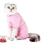 Fydun manteau de chirurgie pour chat combinaison de r�cup�ration pour chat pour blessures abdominales ...