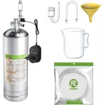 Fzone g�n�rateur de co2 daquarium 25l kit professionnel avec r�gulateur et valve
