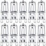G9 ampoules halog�nes g9 35w ampoules capsule g9 230v 2800k blanc chaud � intensit� variable 10 pack