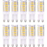 G9 led lampe ampoules blanc chaud 3000k 5w g9 led ampoule lumiere not dimmable lot de 10 G9 led lampe ampoules blanc chaud 3000k 5w g9 led ampoule lumiere not dimmable lot de 10