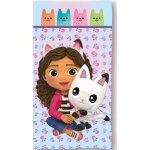 Gabby chat et la maison magique - drap de bain - serviette de plage - coton 70x140 cm.