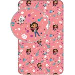 Gabbys dollhouse drap - housse simple pour enfant 100 % coton taille 90 x 200 cm