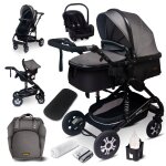 Gagadumi florida poussette 3 en 1 set complet avec sige auto - - poussette combine - pneus pleins - ...