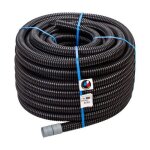 Gaine tpc flexichoc ik10 ignifug noire  63 mm x 25 mtres