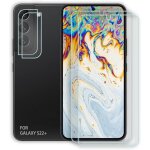 Galaxy s22 plus verre tremp�[lot de 4] [2 pi�ces cam�ra arri�re protecteur] 9h duret� hd film protection ...