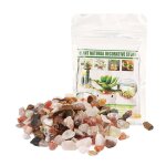 Galets d�coratifs naturels en pierre polie pour aquariums plantes en pot fontaines et jardins 200 g