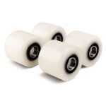 Galets de transpalette - folaya - kit de 4 - nylon 6 - 70x60x20mm - charge max 450kg skateboard