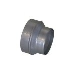 Rduction galva - atlantic - 200 - 125mm - pour rcuprateur dair chaud de chemine
