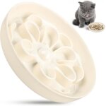Gamelle anti glouton chat ou chien gamelle chat florale pour alimentation lente gamelle pour chien anti ...