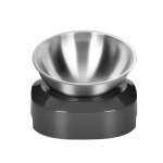 Gamelle sreleve pour chat gamelle en acier inoxydable pour nourriture eau anti - voissements incline ...