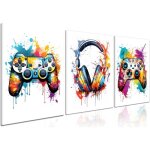 Gamer posters jeu vid�o d�coaffiche de jeu decoration murale chambre gamingart toile peinture photo pour ...
