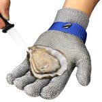 Gant anti coupure cuisine protection niveau 9 gants de travail gants  huitres gant protection cuisine ...