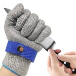 Gant anti coupure cuisine protection niveau 9 gants de travail gants  huitres gant protection cuisine ...