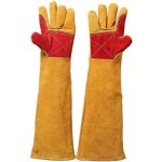 Gants anti - morsure 45cm pour animaux (chien chat oiseau faucon reptile) label