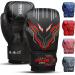 Gants de boxe enfant farabi sports - 5 � 10 ans - gants gar�ons et filles pour muay thai et kickboxing ...