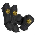 Gants de boxe et protège - tibias enfant benlee chakar Gants de boxe et protège - tibias enfant benlee chakar
