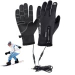Gants chauffants rechargeables gants chauds dhiver imperméables à écran tactile pour vélo moto ski snowboard ... Gants chauffants rechargeables gants chauds dhiver imperméables à écran tactile pour vélo moto ski snowboard ...