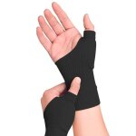 Gants de compression th�rapeutique pour larthrite - respirant - gant sans doigts avec gel pour soulager ...