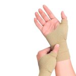 Gants de compression th�rapeutique pour larthrite - respirant - gant sans doigts avec gel pour soulager ...