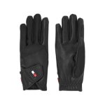 Gants dquitation en cuir tommy hilfiger equestrian