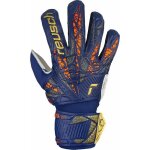 Gants de gardien - reusch - attrakt solid - bleu premium - garon - football