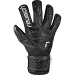 Gants de gardien - reusch - attrakt infinity - noir - junior - football artificiel