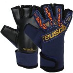 Gants de gardien - reusch - futsal grip - bleu premium - respirant - mixte