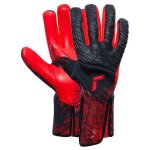 Gants de gardien - reusch - venomous gold x - grip exceptionnel - couleur noir / rouge - adulte