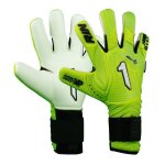 Gants de gardien - rinat - aries nmesis prime - vert / blanc - respirant - super softy xp