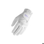 Gants de golf - wilson golf - feel plus - femme droiti�re - cuir synth�tique & cabretta - respirant
