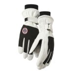 Gants hiver femme chaud - �cran tactile - imperm�ables - antid�rapants - id�aux pour ski - blanc et noir ...