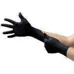 Gants jetables sans poudre - ansell microflex 93 - 852 - nitrile - protection alimentaire - taille s ...