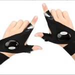 Gant lumineux - autrement - led - imperm�able - puissant - id�al pour la p�che de nuit